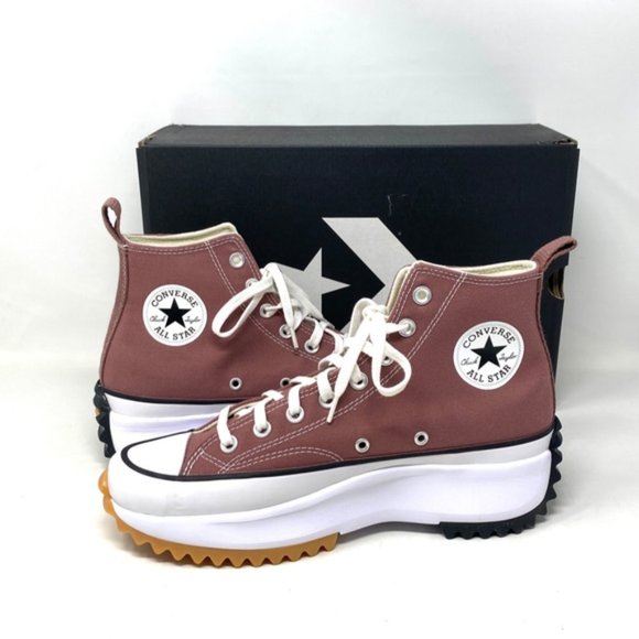 Converse Run Star Hike Platform Shoe For Men Canvas Saddle High Sneakers A00852C - Picture 11 of 11